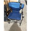 Image 1 : Timber Ridge Folding Camping Chair With Side Table and Cup Holder