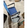 Image 3 : Timber Ridge Folding Camping Chair With Side Table and Cup Holder