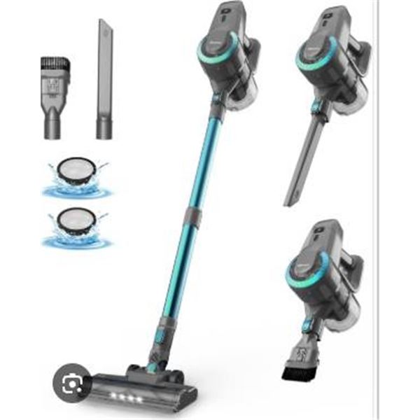 Cordless Vacuum Cleaner N300 Walkvac Series, 175W, Green