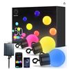 Image 1 : IDeal LED 50 Magic Color RGB Lights with Solar Outdoor Capabilities