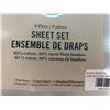 Image 3 : Martha Stewart 6-Piece Queen Grand Sheet Set – Gray