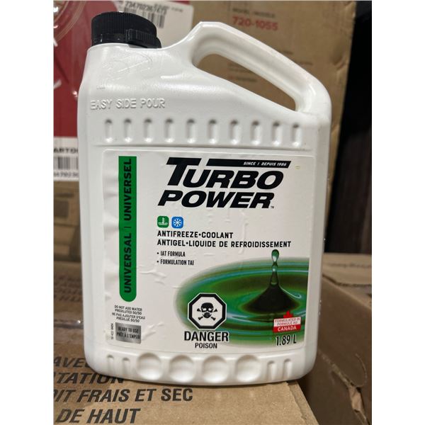 Turbo Power Universal Antifreeze-Coolant 6 x 1.89L Premix