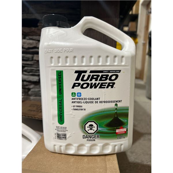 Turbo Power Universal Premix Antifreeze Coolant 6 x 1.89 L