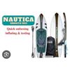 Image 1 : Nautica N83 Smooth Inflatable Supyak with Accessories