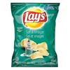 Image 1 : Lay’s Salt & Vinegar Flavoured Potato Chips, Single Serve, 40-Count Case