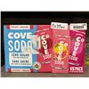 Image 2 : Cove Soda 15 Pack of 355ml Cans – Cherry, Grapefruit, Raspberry