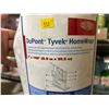 Image 3 : DuPont Tyvek HomeWrap 3 ft x 100 ft Water and Air Barrier Roll