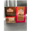 Image 1 : Ahmad Tea London English Breakfast and Imperial Blend Darjeeling Loose Leaf Teas 454g Each