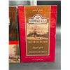 Image 3 : Ahmad Tea London English Breakfast and Imperial Blend Darjeeling Loose Leaf Teas 454g Each