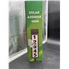 Image 1 : Solar Address Sign with LED Lights and Customizable Numbers