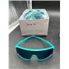 Image 1 : Lot of 12 Teal Truly Sunglasses With Mirrored Lenses