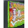 Image 2 : Lot of 12 Fun Dip Candy Packs, 40.5g Each, Cherry, Orange, and Grape Flavors