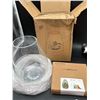 Image 2 : Fanon UFO Micro Landscape Lighting Glass Terrarium