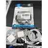 Image 2 : Audio-Visual Cables and Power Adapters, Multiple Types
