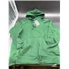 Image 1 : Under Armour Green Hooded Sweatshirt With Drawstring Size Medium