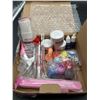Image 1 : Coscelia Acrylic Nail Kit With 9 Colors And Accessories for Nail Art DIY