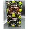 Image 1 : Origin Organic Lime Sparkling Water 355 mL x 12
