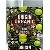 Image 2 : Origin Organic Lime Sparkling Water 355 mL x 12