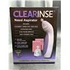 Image 1 : CLEARinse Nasal Aspirator with Extra Wash Head and USB Charging Cable