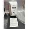 Image 3 : Outlet Extender with Night Light, HANYCONY Multi Plug Outlet, USB Wall Charger Surge Protector 4 USB