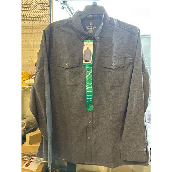 Spyder Menâ€™s Long Sleeve Tech Shirt Size XL