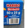 Image 3 : Haribo Roulette Candy 50 x 25 gÂ Â