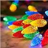 Image 1 : Multi-Color Solar Powered String Light Set with Solar Panel