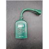 Image 1 : Bestten Outdoor Digital Timer with Dual Outlets, Green
