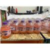 Image 1 : Chubby Pink Bottle Soft Drinks 24 Pack with Purple Caps