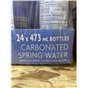 Image 2 : Saratoga Carbonated Spring Water, 24 x 473 mL Bottles, Mineral Salt Content 124 ppm