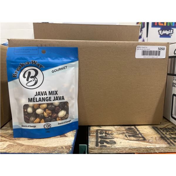 Bulk Barn Java Mix 12 x 100g Gourmet Snacks