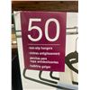 Image 3 : 50 Non-Slip Hangers
