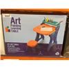 Image 2 : Art Painting Learning Table with Chair and Accessories for Ages 3+