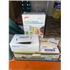 Image 1 : 3 Items: Infrared Thermometer, Pulse Oximeter, and Education Toy