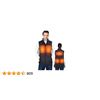 Image 1 : LeapSee Heated Apparel Menâ€™s Heated Vest with Pockets, Model X002ZNP0NN