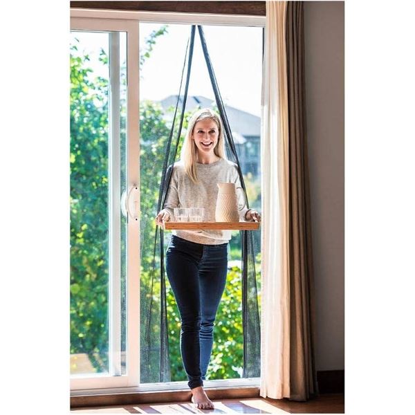 Climatico Magnetic Screen Curtain, 37 x 83 in (94 cm x 211 cm)