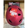 Image 2 : Bell Injector Bicycle Helmet with True Fit System, Red, Size 8+