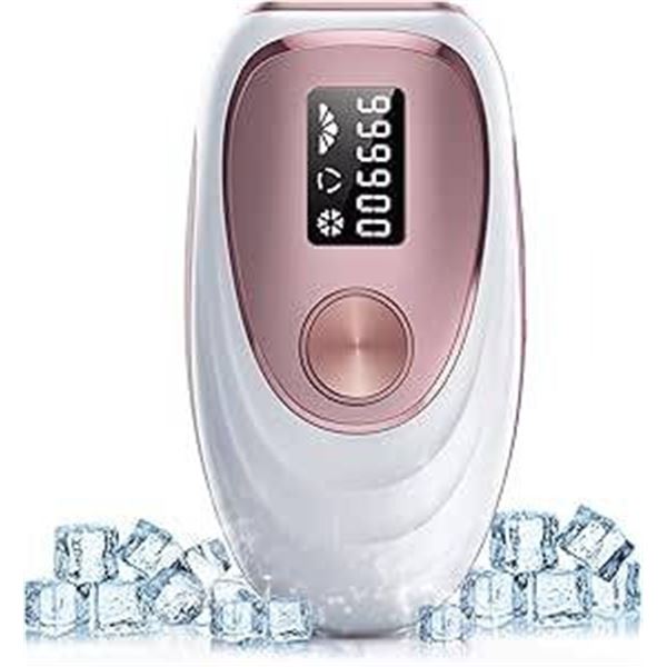 IPL Hair Removal Device with LCD Display and Adjustable Settings