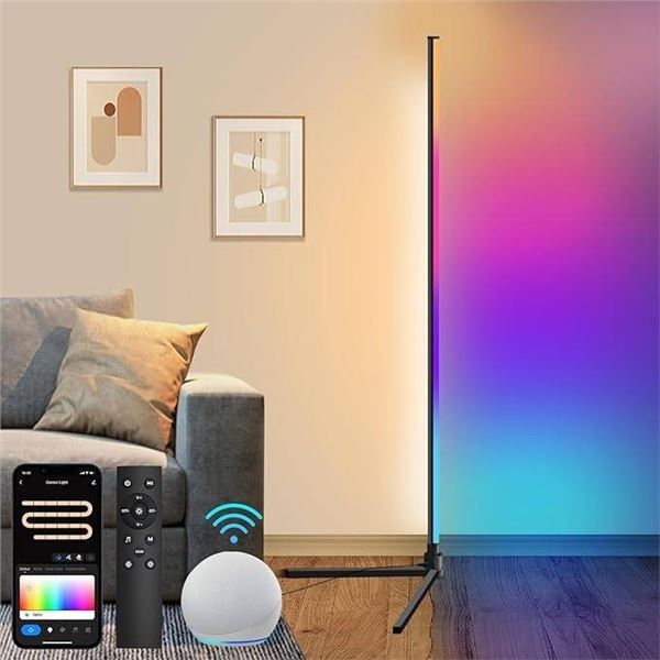 RGBW Corner Lamp with Smart Dream Color Functionality