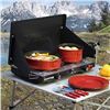 Image 1 : Coleman Gladiator Stove with 2 Adjustable Burners