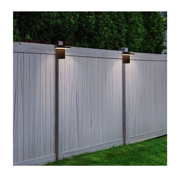 Naturally Solar Accent Lights, Solar Post/Wall, Set of 4