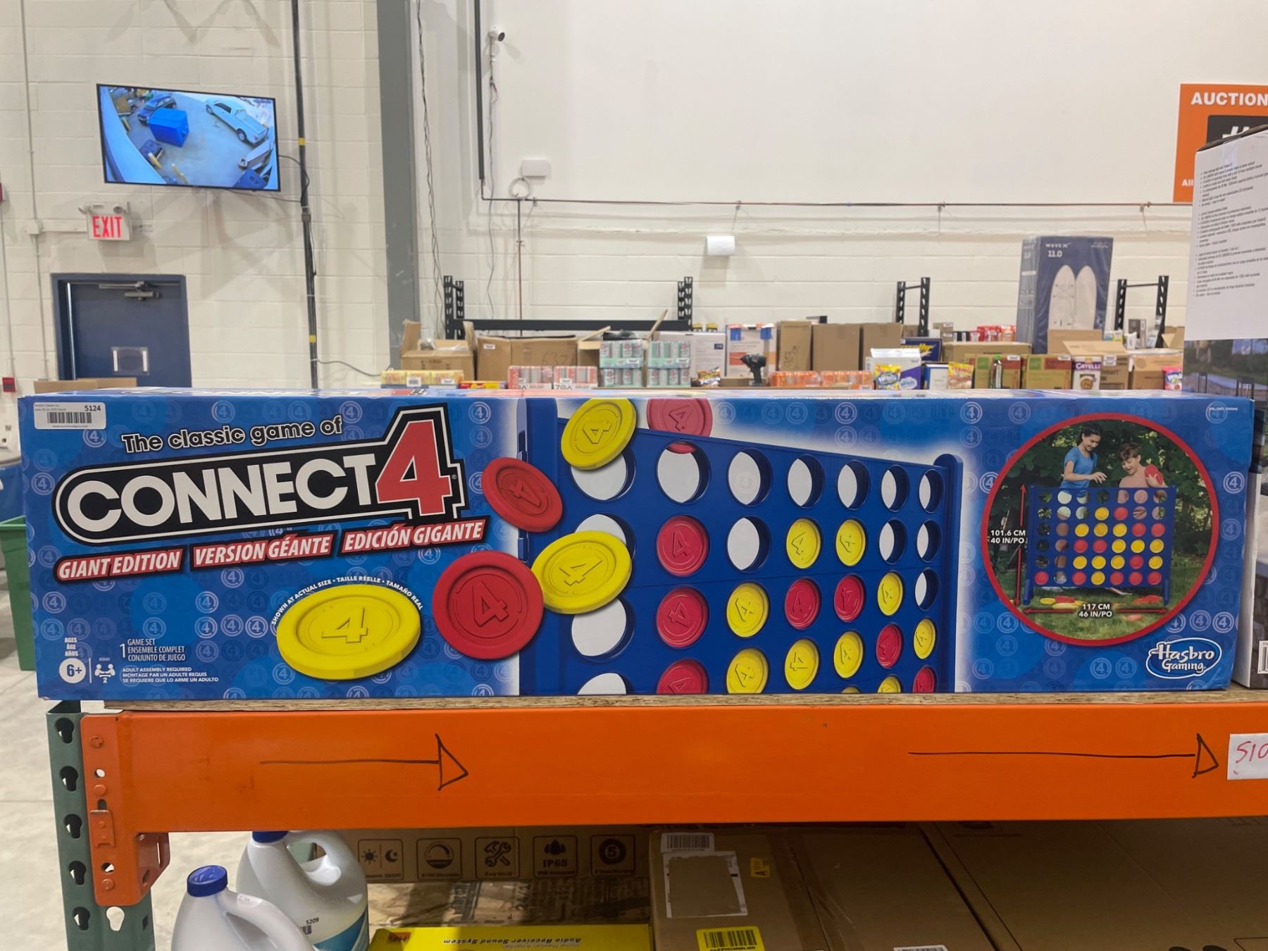 Jeu de plateau - HASBRO - Connect 4 - Puissance 4 Dunk - À partir de 6 Jeu de plateau - HASBRO - Connect 4 - Puissance 4 Dunk - À partir de 6