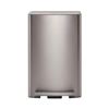 Image 1 : Kohler 13-Gallon Stainless Steel Step Trash Can