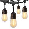 Image 1 : Outdoor Backyard String Lights for Pool or Area Lighting, Model X0046S0WAL
