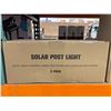 Image 2 : TZ28 Solar Post Cap Lights, Black, Set of 6