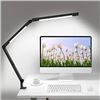 Image 1 : LED Desk Lamp with Adjustable Arm and Clamp
