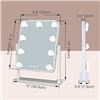 Image 1 : Fancii Maddie Vanity Mirror With BT Speakers And Wireless Charging