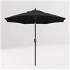 Image 1 : Outdoor Patio Umbrella Frame and Canopy in Black