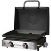 Image 1 : Blackstone 22-Inch Griddle With Hood, 2 Burners, Model 1813