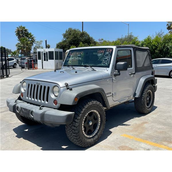JEEP WRANGLER 2010 T-DONATION